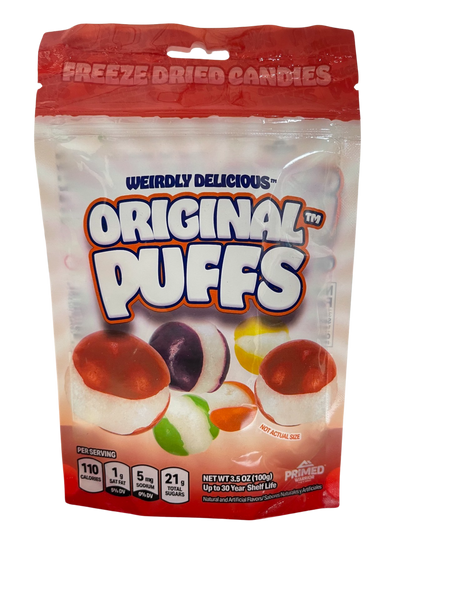 Weirdly Delicious Freeze Dried Candies - Original Puffs