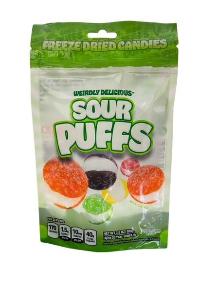 Weirdly Delicious Freeze Dried Candies - Sour Puffs