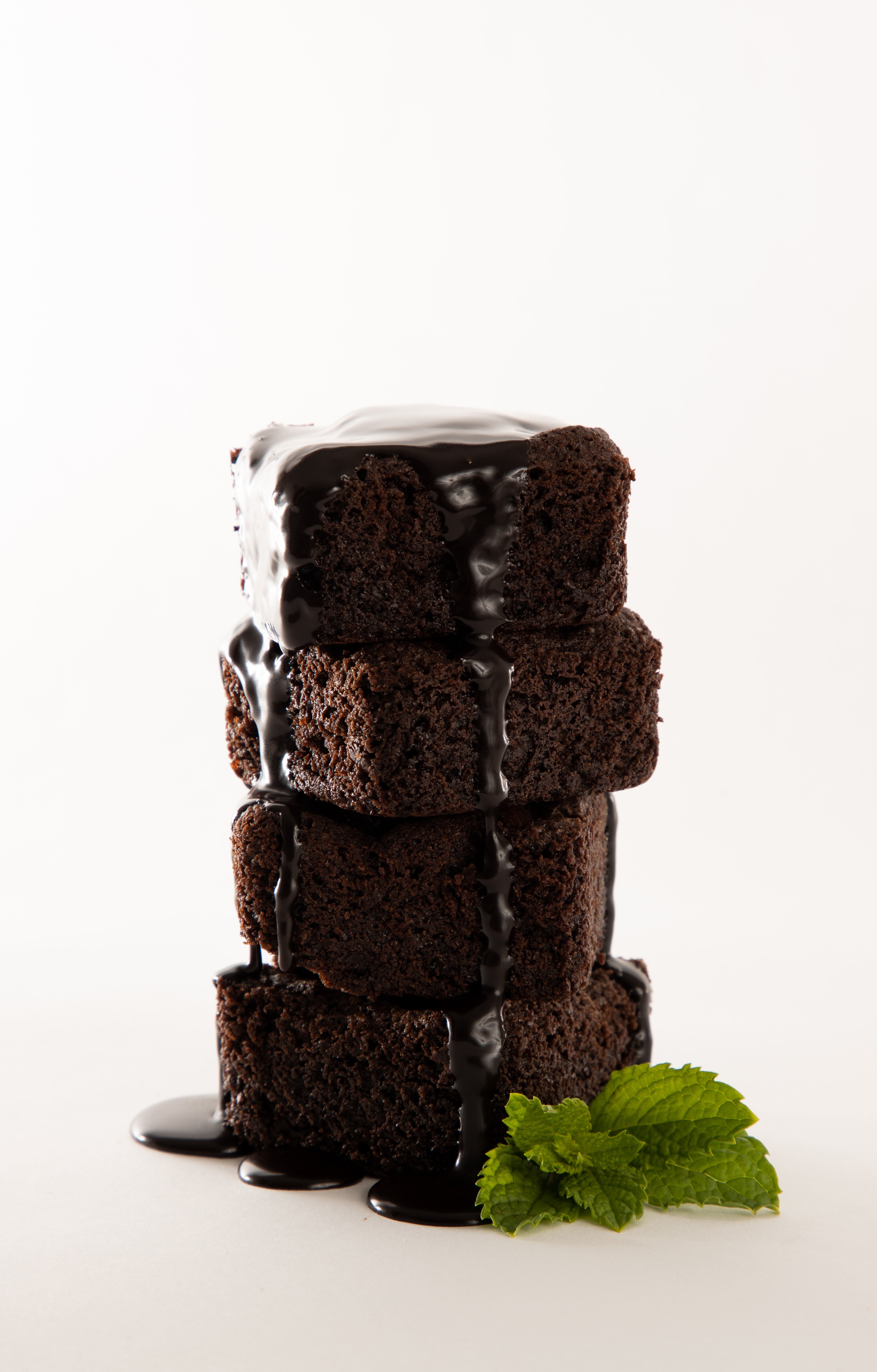 Molten Mint Brownie