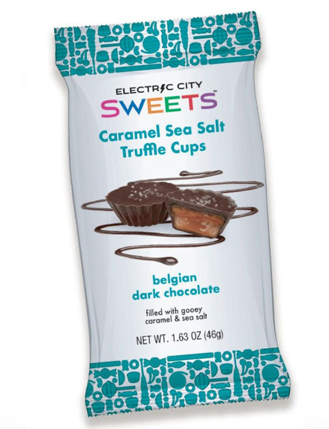 Caramel Sea Salt Truffle Cups